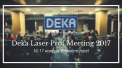 Звіт про конференцію Deka Laser Prof Meeting-2017
